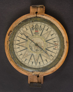 MHS Collections Online: Surveyor's compass