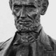 Detail of casting of Lincoln