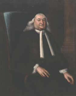 Samuel Sewall Portrait, oil on canvas