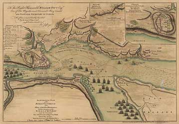An Authentic Plan of the River St. Laurence from Sillery, to the Fall of Montmorenci, with the Operations of the Siege of Quebec under the Command of Vice-Adml. Saunders & Major Genl. Wolfe down to the 5 Sepr. 1759 Map An Authentic Plan of the River St. Laurence from Sillery, to the Fall of Montmorenci, with the Operations of the Siege of Quebec under the Command of Vice-Adml. Saunders & Major Genl. Wolfe down to the 5 Sepr. 1759 Map