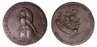 William Pitt medal Copper medal