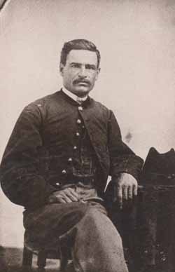 Lieutenant Stephen A. Swails Copy photograph of carte de visite