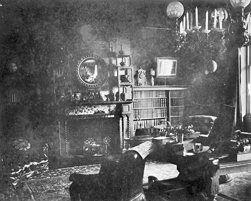 View of a room in the Adams home on H Street, Washington, DC Photograph View of a room in the Adams home on H Street, Washington, DC Photograph