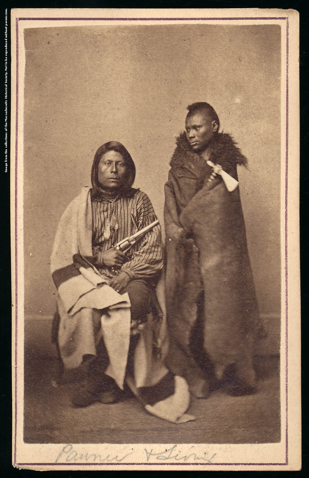 Massachusetts Historical Society Photographs of Native Americans