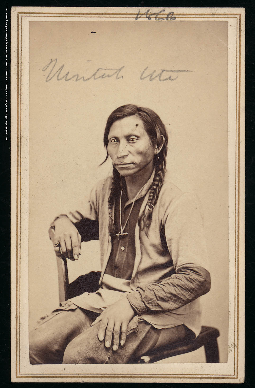 Massachusetts Historical Society Photographs of Native Americans