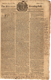 Newspaper from Dorr collection