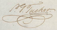 Signature of St. George Tucker
