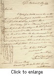 Letter from William Bainbridge to Edward Preble