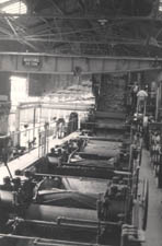 Interior view of machinery at the Soledad sugar mill, Cuba Photograph