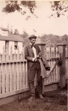 Henry Silas Payson at Payson Farm, Peoria County, Illinois Photograph