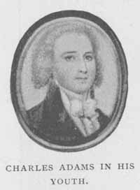 Charles Adams Published image of miniature portrait