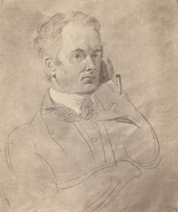 George Bradburn Photograph of sketch