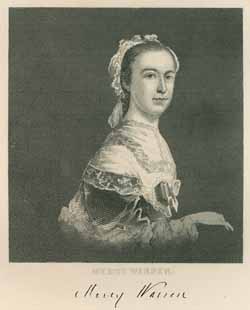 Mercy Otis Warren Line engraving