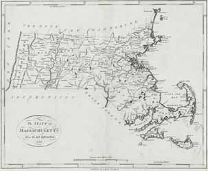 The State of Massachusetts from the best Information Map