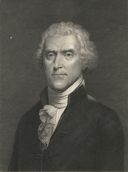Thomas Jefferson Engraving