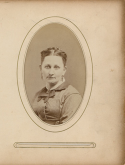 Elizabeth Miles Carte de visite