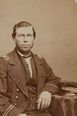 Unidentified naval officer Carte de visite