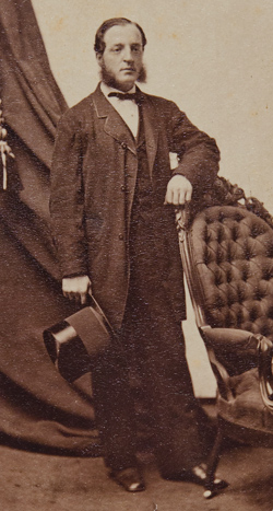 Captain Howard Dwight Carte de visite