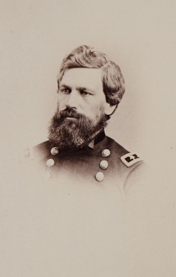 Unidentified officer Carte de visite