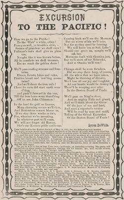 Excursion to the Pacific! Broadside Excursion to the Pacific! Broadside