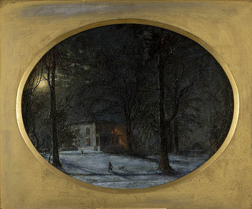 Winter Oil on canvas