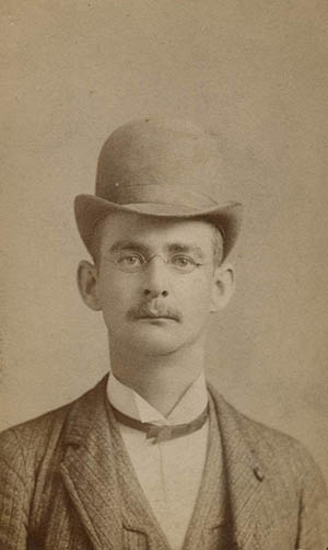 George A. Babcock Carte de visite