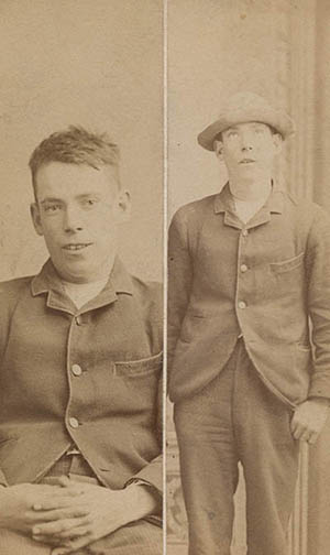 Albert Cummings Carte de visite