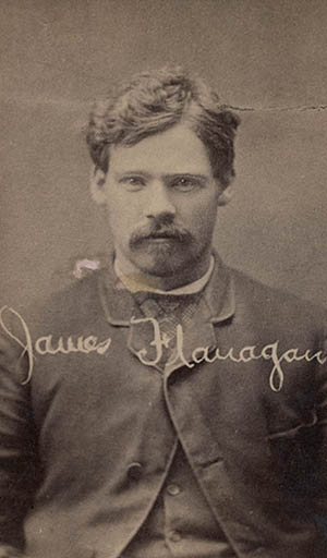 James Flanagan Carte de visite