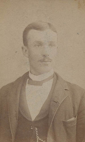 William F. Hanor Carte de visite
