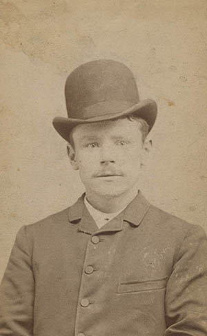 John E. Horner Carte de visite