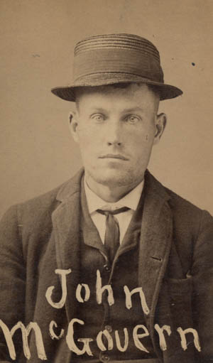 John McGovern Carte de visite