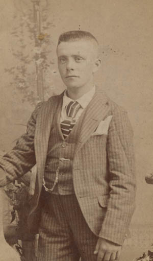 Benjamin Melzard Carte de visite