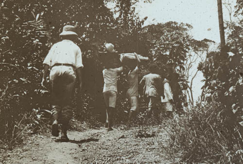 Trekking Lantern slide