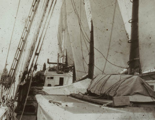 Homeward bound Lantern slide