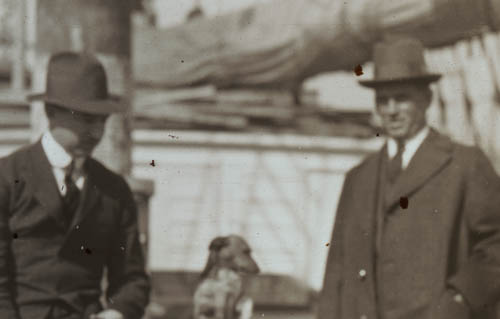 Capt. [Rutland?] Lantern slide