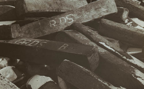 Jammed in the boom Lantern slide