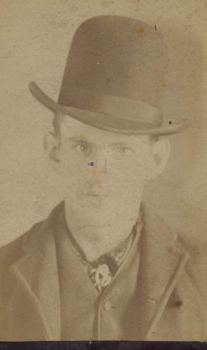 James Steinburgh Carte de visite