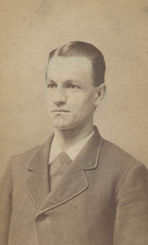 Unidentified man Carte de visite