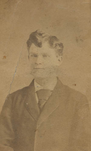 Unidentified man Carte de visite