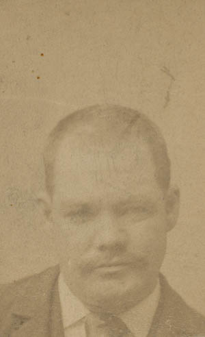 Unidentified man Carte de visite