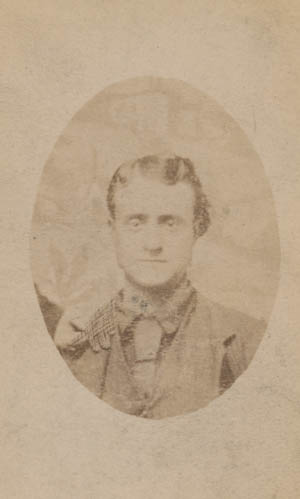 Unidentified man Carte de visite