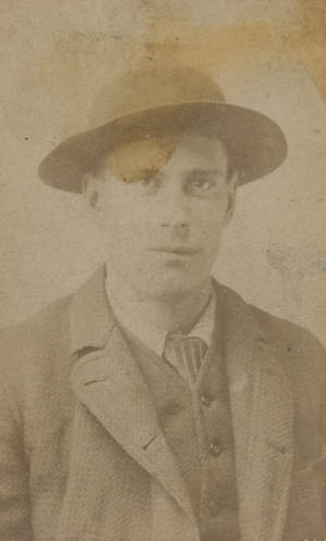 Unidentified man Carte de visite