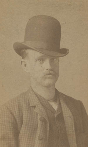 Unidentified man Carte de visite