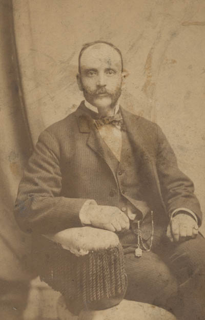 Unidentified man Cabinet card