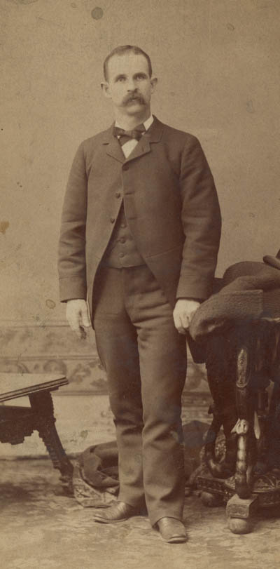 Unidentified man Cabinet card