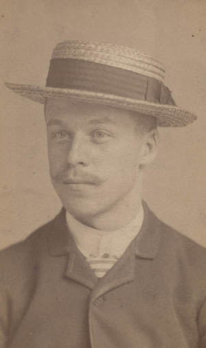 Clarence D. Webster Carte de visite