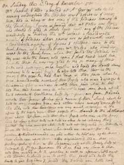 Account of Samuel Waldo`s interview with the Indians, 2 November 1735 