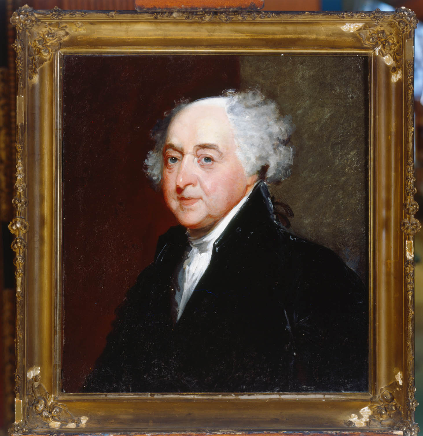 John Adams. Painted by Gilbert Stuart Newton, after Gilbert Stuart.