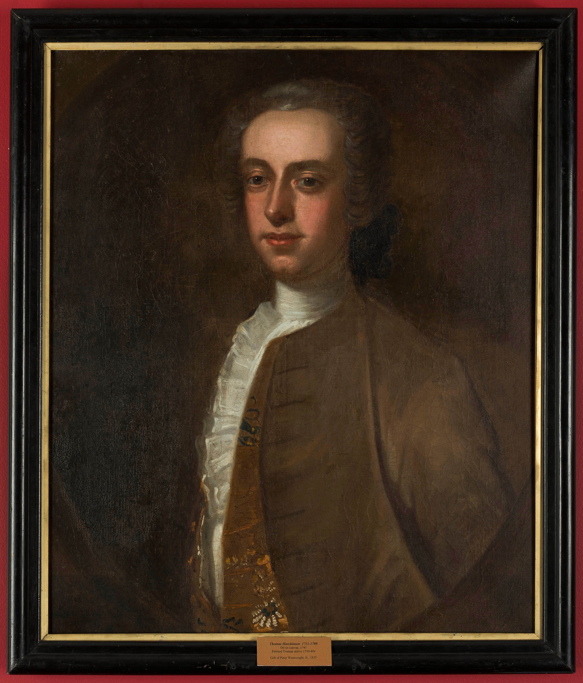 Thomas Hutchinson. Portrait by Edward Truman.