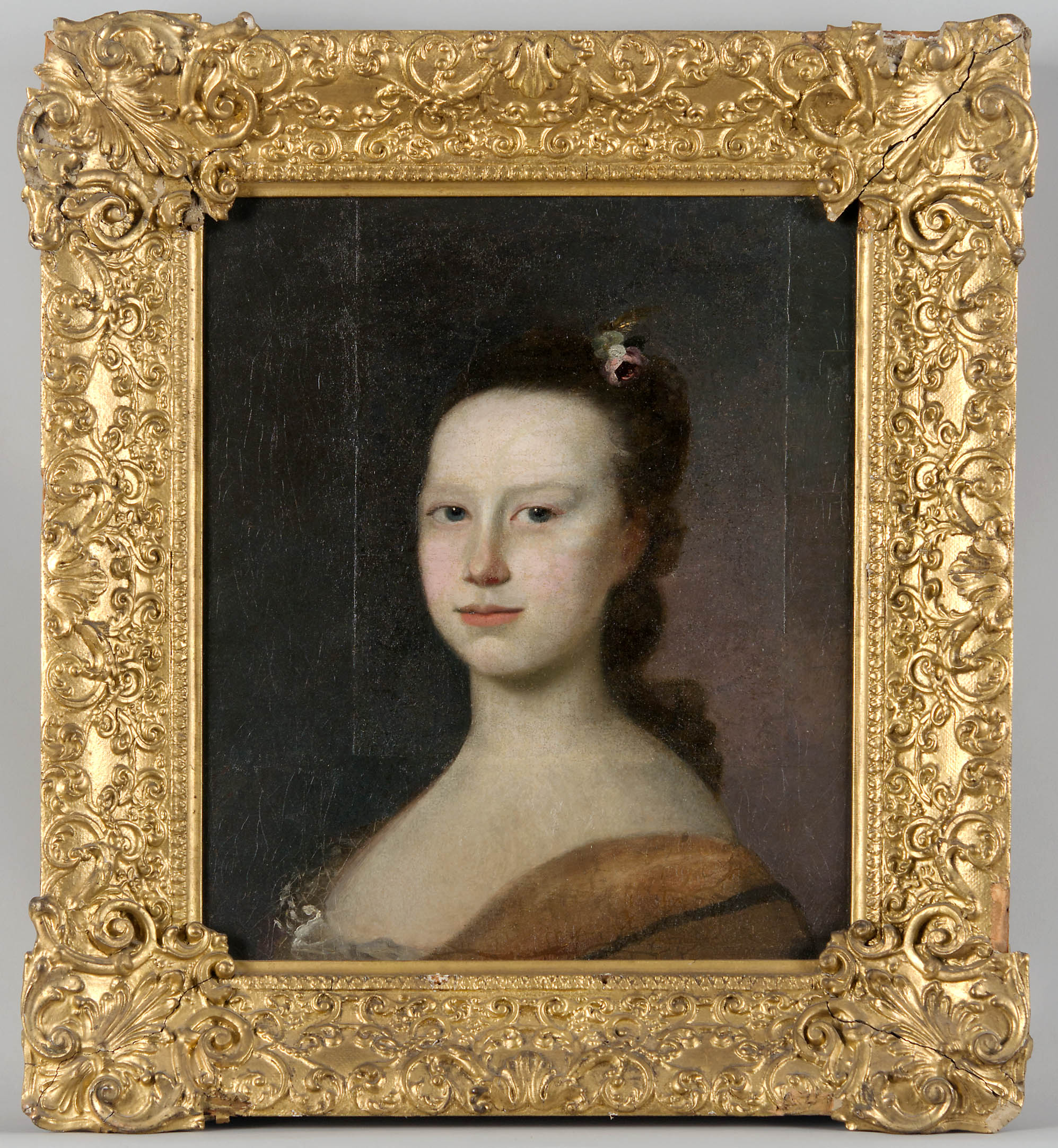 Penelope Royall Vassall. Portrait by Joseph Blackburn.